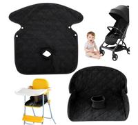 CNAFGBGG 2PCS Potty Training Car Seat Protector, 15x16 Foldable Absorbent Leakproof Baby Car Seat Cover, Non-slip Machine Washable Carseat Protector for Potty Training, Black..