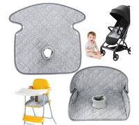 CNAFGBGG 2PCS Potty Training Car Seat Protector, 15x16 Foldable Absorbent Leakproof Baby Car Seat Cover, Non-slip Machine Washable Carseat Protector for Potty Training, Light Grey..