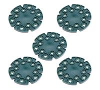 CNAFGBGG 5PCS Bamboo Cane Holder Plastic Wigwam Plant Cane Grips Support Frame for Climbing Plants