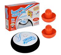 CNAFGBGG Air Hockey Pucks with 2 Red Pushers, Plastic Electric Floating Table Top Air Hockey for Kids & Adults