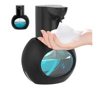 CNAFGBGG Automatic Soap Dispenser, 5x6x4 Infrared Induction Foaming Soap Dispenser, USB Rechargeable ABS Hand, Easy Refill Black for Kitchen, Bathroom ..