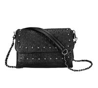 CNAFGBGG Gothic Purse 10.24x7.09x1.18 Zipper Skull Crossbody Bag Portable Shoulder Bag Practical & Lightweight Shoulder Handbag Goth Purses for Women Girls
