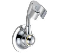 CNAFGBGG Suction Cup Shower Head Holder Punch-Free Shower Wand Holder with Adjustable Neck Replacement Showerhead Bracket for Home, Hotel..