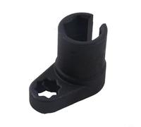 CNANRNANC 1 Piece 22Mm Oxygen Sensor Socket Wrench For Cr-V Steel Offset Design For Car O2 Sensor Removal Auto Repair Garage Mechanic Use Black(1/2blacklongopen11mm)