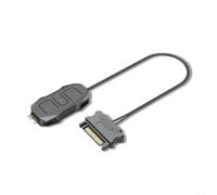 CNANRNANC 1 X Argb Lighting Controller 5V 3-Pin Hub For Sata Power, Manual Mode Switch For Pc Case Fans Led Strips, Abs Material Black 41Cm Cable For Gaming Setup(Black)
