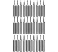 CNANRNANC 10pcs 4mm Small Hex Handle Screwdriver Bit Set P2 P5 P6 Pentagram Power Tools(P2)