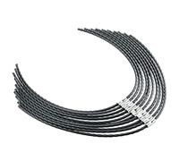 CNANRNANC 10Pcs Grass Rope for Bosch AFS 23-37 String Trimmer Cord, Extra Strong Cutting Thread Grass Trimmer Nylon Spool Diameter 3.5mm Part No. - F016800431 For Garden Yard