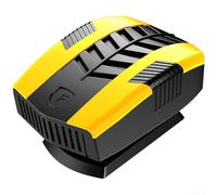 CNANRNANC 12V Car Heater For Windshield And Interior Heating, 1800W Warm Air, Dual Modes, 360-Degree Adjustable Vents, Compatible With 12V/24V Trucks, RVs, Campers(Yellow)