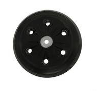 CNANRNANC 150Mm Sanding Disc Set, 6 Hole Flocking Polishing Pad For Electric Sanders, For Metabo SX For E-Series, Medium-Hard Foam Interface Pad