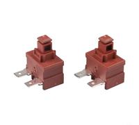 CNANRNANC 2 Pieces On Off Power Button Switch Compatible With For Miele C1 C2 C3 Series Vacuums, 15A Ac125V Quick Install Replacement Accessory