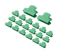 CNANRNANC 20Pcs Greenhouse Plastic Pipe Clamps 5-6Mm Hoop Clips For Securing Tarpaulin Shade Net Film To Metal Or Plastic Stakes, Garden Structures And Outdoor Plant Care