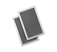 CNANRNANC 2PCS For GE Microwave Filter For JVM6175DK5WW JVM6175EK5ES JVM6175SK5SS Over Range Stainless Steel Charcoal Filter 7.68x4.79 Inch