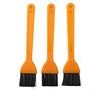 CNANRNANC 3 Pack Robot Vacuum Cleaner Brush Tool Compatible With for xiaomi, for conga, 360, for eufy, for ecovacs, for deebot, for mamibot, Plastic For Blackbird Brush 14.3 X 2.5 Cm,