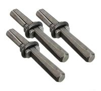 CNANRNANC 3 Pieces Stone Splitter Set Professional Rock Breaking Wedge Feather Shims Hand Tool Kit for Masonry Construction 9/16 Inch