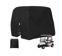 CNANRNANC 420D Oxford Cloth Waterproof For Golf Cart Cover With Uv Protection And Windproof Strap, FOR Sightseeing Tour And Patrol Cars For Outdoor Use(242 * 122 * 168)