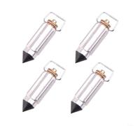 CNANRNANC 4Pcs Carburetor Float Needle Valve Set Compatible With For Suzuki Gs500E Gsx600F For Katana Gsx750F Gsxr750 For Intruder Vx800 Vz800 Gsx1100 Gsxr1100 Vs1400Gl Dr250S Dr350S