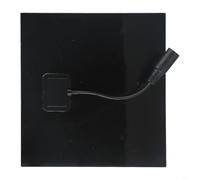 CNANRNANC 5W 6V Solar Exhaust Fan With Polysilicon Panel And Abs Housing, Improves Air Ventilation And Reduces Heat For Home, Rv, Greenhouse, Utility Spaces(Solar panel)