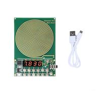 CNANRNANC 7.83Hz Adjustable Frequency For Schumann Wave Generator With Portable Sine Wave Output And Acrylic Shell For Various Uses(Gold)