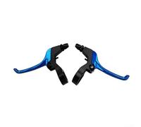CNANRNANC A70 Folding Bike Brake Levers Made of Aluminum Alloy, Designed for Mountain and Racing Bikes, Provides Reliable Braking with Lightweight and Long Lasting Construction (Blue and Black)