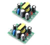 CNANRNANC Ac To Dc Isolated Power Supply Module 2Pcs, Dual Output 5V 12V Switching Converter Board For Industrial Control Systems