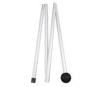 CNANRNANC Aluminium Alloy Telescopic Pole for Tents Tarp, Camping Poles, Beach Canopy Pole, 1.6/2 m Foldable Beach Canopy Tent Pole for Camping Party, 44.5 x 5 x 5 cm (2)