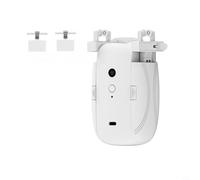 CNANRNANC Automatic Curtain Opener And Closer, For Tuya, For Zigbee,T U I Track Roman Rod Curtain Motor Automatic Curtain Robot(TU)