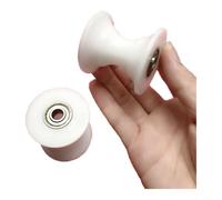 CNANRNANC Bearing Wheel For Belly Machine Pulley, Designed To Fit For 40 * 20mm Elliptical Tubes, Plastic Housing With 608ZZ Stainless Steel Bearing