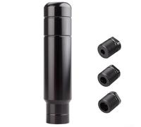 CNANRNANC Diversify Your Vehicle's Interior with an Elegant Aluminum Gear Shifter (Black)