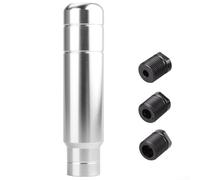 CNANRNANC Diversify Your Vehicle's Interior with an Elegant Aluminum Gear Shifter (Silver)