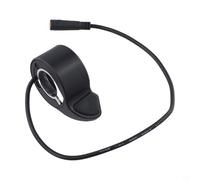 CNANRNANC Electric Bike Thumb Throttle For For Super73 for RX, 24V-72V Responsive Acceleration Controller, Comfortable Grip Plastic Part, Black Accessory