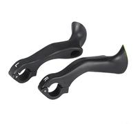 CNANRNANC Ergonomic Bar Ends 22.2Mm Nylon Mtb Handlebar Extensions With Fluorescent Effect To Improve Posture Reduce Pain And Enhance Night Riding
