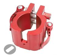 CNANRNANC Folding Stem Clamp And Pad Kit Compatible With For Zero 8X 11X For Dualtron Thunder Electric Scooters To Fix Wobble And Squeak(Red)