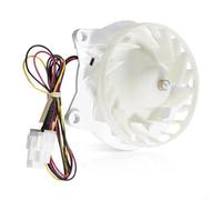 CNANRNANC For For Lg Refrigerator Evaporator Fan Motor Eau63503707 Dc12V Abs White, Improves Airflow And Energy Efficiency For Food Storage In Home Kitchen