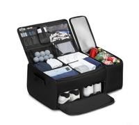 CNANRNANC For Golf Trunk Organiser 63 X 29 X 31 Cm, Ventilated Shoe Pocket | 600D Water-resistant Nylon, Fits Most Cars (63x29x31cm), Reinforced Base, Multi-pocket For Clubs & Gear