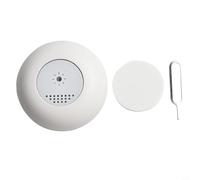 CNANRNANC For Smart Light Sensor With Remote App Control And Real-Time Brightness Detection For Tuya For Zigbee Hub, Battery Powered Illuminance Monitor For Automated For Lighting In
