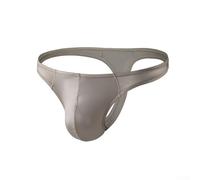 CNANRNANC Glossy Nylon Men's T-Back Thong Pouch Underwear | Ultra-smooth ice silk fabric, shiny , breathable nylon blend, sexy pouch design, sizes M-2XL