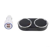 CNANRNANC Gps Head Up Display Digital Speedometer, 7-Color Km/H Mp/H Overspeed For Car Windshield Projector Safety Drive