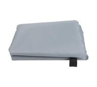 CNANRNANC Grey Oxford Cover Waterproof Outdoor Storage Bench Protector With Zipper For Patio Garden Furniture Rain Dust Sun 1 Piece(L-62x32x28inch)