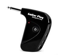 CNANRNANC Guitar Effects Portable Mini Electric Guitar Distortion Pedal Black Practice Device