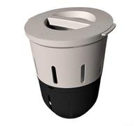 CNANRNANC Inground Worm Composter, Underground Garden Bin 33X27Cm | Polypropylene Build, Twist-lock Lid Stops Pests, Bury In Soil For Kitchen Scraps, for ideal For Garden Beginners