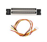CNANRNANC LED Music Audio Spectrum Level Indicator VU Meter Display Module With 12 Channels For Audio Visualization DC 7-12V(A)