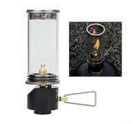 CNANRNANC Mini Camping Lantern Lightweight, Portable LED Lanterns For Hiking, Fishing, And Other Outdoor Fun(Black gas lamp)