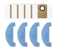 CNANRNANC Mop Cloth Dust Bag Kit for Midea VCR11 MI6BK Robot
