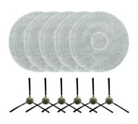 CNANRNANC Mop Cloths And Side Brushes For LEFANT For M3 Robot Vacuum Cleaner For Maintaining Clean Floors And Improved Cleaning Reach