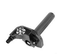 CNANRNANC Motorcycle Throttle Grip 22Mm Cnc Aluminum Alloy Handlebar Control Compatible With Most Motorbike Models, Black For Long-Distance Riding(black)