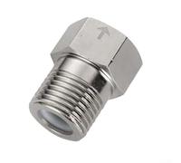 CNANRNANC One-Way Water Valve 33mm Stainless Steel No Power Needed(2)