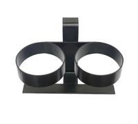 CNANRNANC Outdoor Cooler Accessory Dual Cup Holder, Iron Beverage Holder With Structure, Fits Common Drink Containers, Designed To Prevent Spills And Save Cooler Space