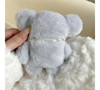 CNANRNANC Plush Blue Elephant Protective Case for AirPods Pro 1 2 3 4 Generations Wireless Headphone Cute 3D Cartoon Design Shockproof Cover(pro 2)