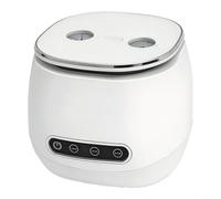 CNANRNANC Portable Dentures & Jewelry Cleaner 48kHz Sonic-Cleaner machine | ABS+304 Steel, 200ml Travel Size, Removes Plaque & Stains, Gentle On Retainers & Jewels, One-button Operation