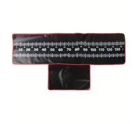 CNANRNANC Portable Fish Landing Mat With Built-in Ruler Foldable Unhooking Pad Waterproof Fish Protection Mat 140x35cm